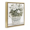 Stupell Industries Farmhouse Planter White Rose Blossoms, 18" x 18" - 3 of 4