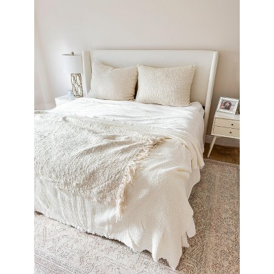 Anaya Cotton Reversible Throw Pillow