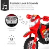 Best Choice Products 6V Kids Electric Battery Powered Ride On Motorcycle w/ Training Wheels, Lights, Music - 4 of 4