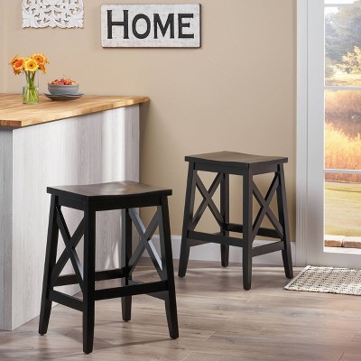 Christopher Knight Home Bar Stools, Muireall Fabric Swivel Counter Stools