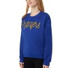 NFL Los Angeles Chargers Women's Long Sleeve Crew Neck Fleece - 3 of 3