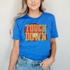 Simply Sage Market Women's Touch Down Red Helmet Distressed Short Sleeve Graphic Tee - 2 of 3
