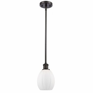 Eaton - 1 Light Mini Pendant In Industrial Style-9.5 Inches Tall and 6 Inches Wide - 1 of 1