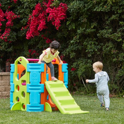 Vibrant Multicolor Plastic Indoor Outdoor Activity Playset