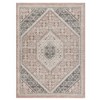 2' X 3' Pink and Cream Medallion Area Rug - 4 of 4
