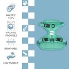 THE LICKER STORE Arlo Adjustable Soft Padded No Pull Pet Harness with 3 Buckles and 3 Leash Clips - 3 of 4