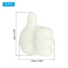 Unique Bargains Cord Holders Cable Clips for Nightstand Plastic Modern Minimalist Cable Clips - 2 of 4