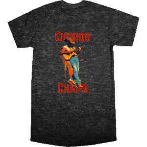 "Chords & Chaps" Cowboy Americana Women's Crew Neck Short Sleeve Night Shirt - 1 of 2