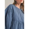 Women's Quilted Babydoll Top - &merci - 2 of 4