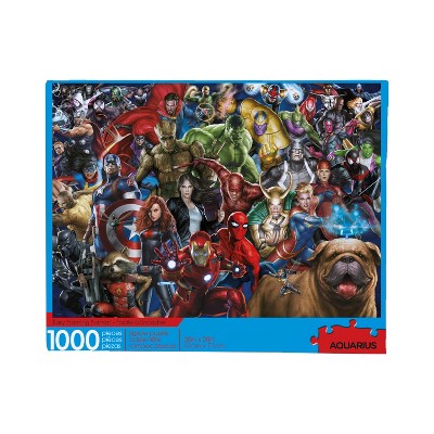 AQUARIUS Marvel Cast Gallery 1000 Piece Jigsaw Puzzle