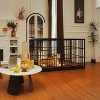 61" Extra Large Heavy-Duty Dog Crate, Strong Metal Dog Kennel & Pen, Durable Indoor/Outdoor Dog Cage for Large Dogs - Nertpow - 2 of 4