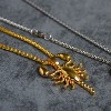 Ice City Bold Scorpion Necklace, Statement Necklace for Men, 22 Inches - 4 of 4