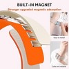 HTUTWOO Litchi-Textured Apple Watch Band, Magnetic Silicone Strap 38/40/41/42/44/45/46/49mm for iWatch Series 11 10 9 8 7 6 5 4 3 2 1 SE Ultra - 4 of 4