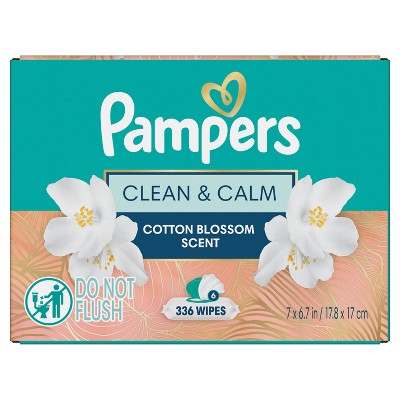 Pampers Clean & Calm Baby Wipes - 336ct/6pk