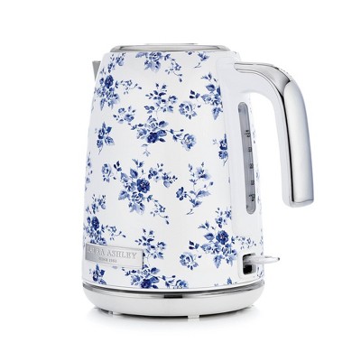 Laura Ashley China Rose Stainless Steel Electric Jug Kettle