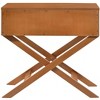 NicBex Modern 1 Drawer Nightstand Elegant Bedside Table with Solid Legs End Table for Living Room, Bedroom - 4 of 4