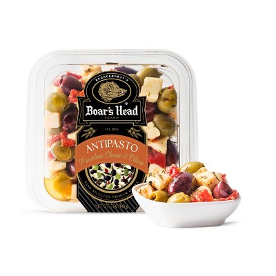 Boar's Head Antipasto Provolone Cheese & Olives - 7oz