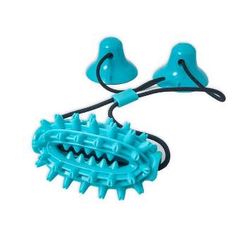 Flipo Ruff & Ready Solo Dog Training Chew & Tug Toy With Molar Ball - Hours of Play