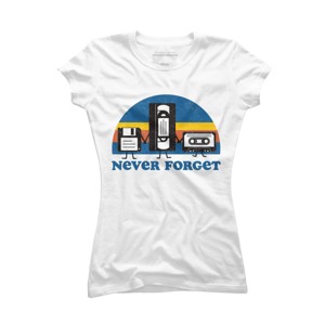 Junior's Design By Humans Never Forget By Tingsy T-Shirt - 1 of 3