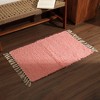 Okak Modern Stylish Tassel Carpet Cotton Area Rug for Living Room,Bedroom,Small Size Indoor Easy-to-maintain Carpet - 2 of 4