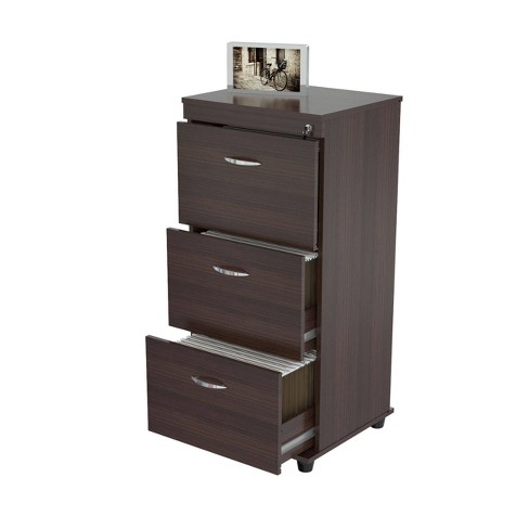 Mount-It! Three Drawer Cabinet for Under Desk with Wheels with Lock for  Files, and Materials, White & Reviews