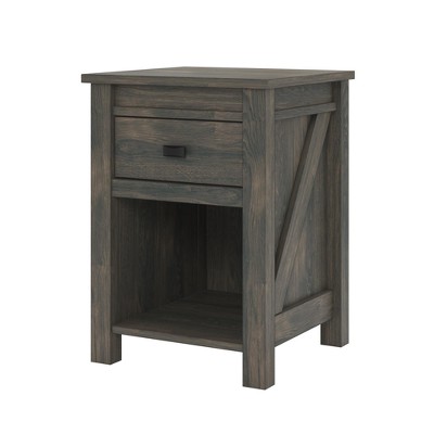 target oak nightstand