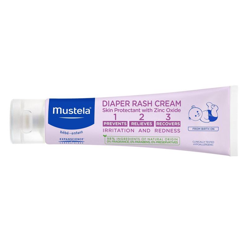 Mustela 2pk Fragrance Free Diaper Rash Cream - 7.6oz, 4 of 8