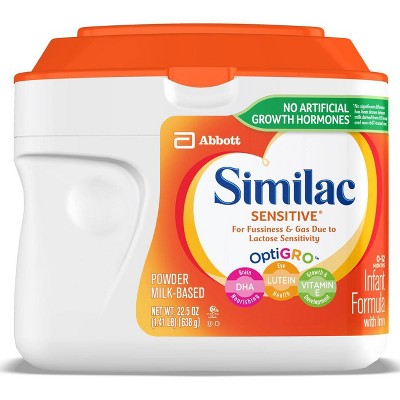 similac sensitive with iron