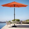 Hyleory 9FT Lighted Market Umbrella for All Seasons/ Size: 91.2" H x 108" W x 108" D - 3 of 4