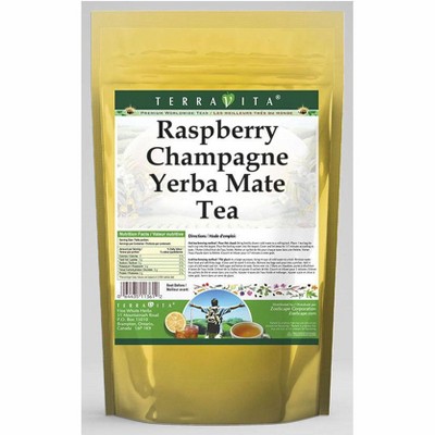 TerraVita Raspberry Champagne Yerba Mate Tea (50 tea bags, ZIN: 563551, 1-Pack)