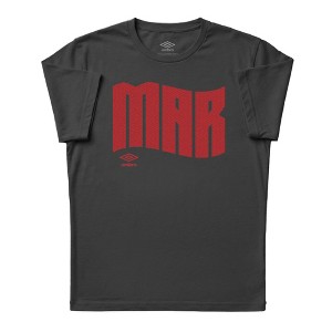 Umbro Mens Morocco Wavy Logo T-Shirt - Black - S : Target