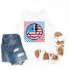 The Juniper Shop SmileyWorld Patriotic Checkered Lightning Youth Tank Top - 2 of 4