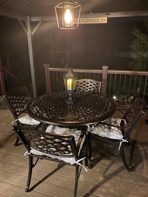 Christopher knight home hallandale set online of 2 cast aluminum patio chairs