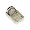 Slide Out Kitchen Organizer, Heavy Duty Cabinet Storage Drawer with Drip Tray, Multi-Purpose Dish Drainer Rack, Space Saving Cupboard Shelf Organizer - 2 of 4