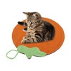 Unique Bargains Cat Scratch Pad with Fruit Pattern for Indoor Outdoor Orange - 4 of 4