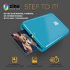 Kodak Step Mobile Instant Photo Printer 2x3" (Blue), Compatible with iOS, Android & Bluetooth - 4 of 4