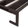 PAGED Modern Wooden Murphy Bed, Queen Size Bed Frame with Chair and Cushion, Platform Bed for Small Room - 3 of 4