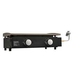 VEVOR Commercial Griddle, 22.4" Heavy Duty Manual Flat Top Griddle, Countertop Gas Grill with Non-Stick Cooking Plate, Steel Natural Gas Griddle - 1 of 4