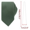 INSPIRE CHIC Men's Solid Color Pre-Tied Thick Tie Set - 2 of 4