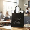 Eco-Friendly Felt Tote With God Design Reusable by Manual Woodworkers and Weavers - 2 of 3