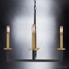 Urban Ambiance Luxury Modern Farmhouse Farmhouse Chandelier,  15-5/8" x 20",  Charcoal Finish, UHP2804 - 3 of 4