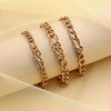 SOHI Women's California Gold The Chainlink Multi-Layer Bracelet - 2 of 4