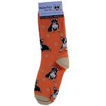 Novelty Socks 14.0" Boston Terrier Happy Tails Sock Premium Quality E & S Pet  -  Socks
