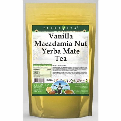 TerraVita Vanilla Macadamia Nut Yerba Mate Tea (50 tea bags, ZIN: 560119, 2-Pack)