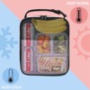 Small Insulated Lunch Bag for All Ages, Splash Proof Mini Portable Reusable Thermal Lunch Cooler Tote Bag, Upright Lunch Box - Tirrinia - image 2 of 4