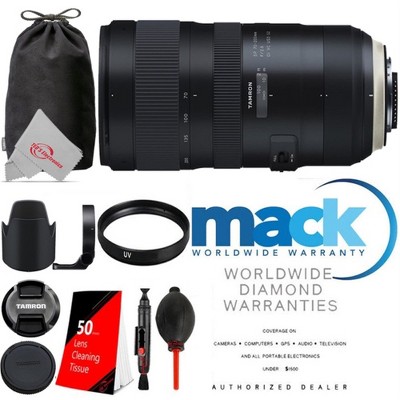 Tamron SP 70-200mm f/2.8 Di VC USD G2 Lens for Nikon F Mount Cameras + Mack Warranty