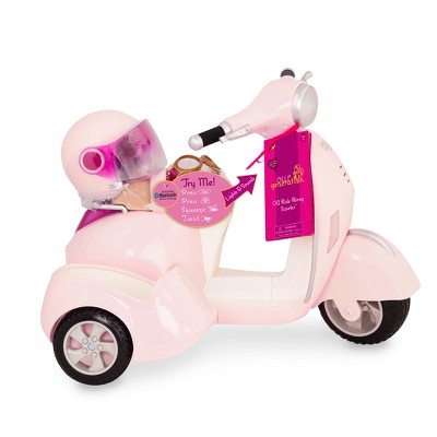 Our Generation Ride Along Scooter Vehicle Accessory Set for 18&#34; Dolls_3