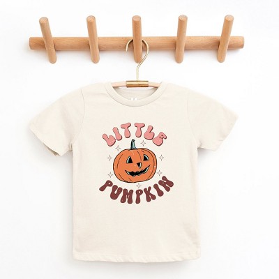 The Juniper Shop Little Pumpkin Retro Toddler Short Sleeve Tee