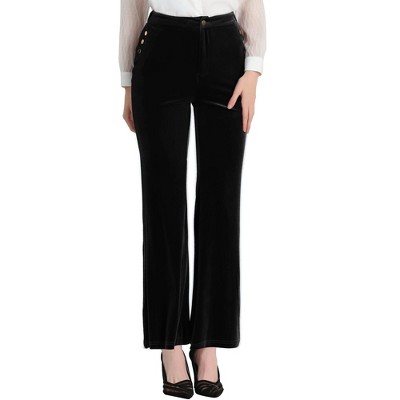 high rise black slacks