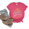 Simply Sage Market Oh Hello Spring Short Sleeve Tee - 3 of 4